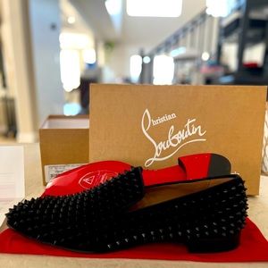 BRAND NEW NEVER WORN ! Christian Loubs. Size 45.5 in Mens.